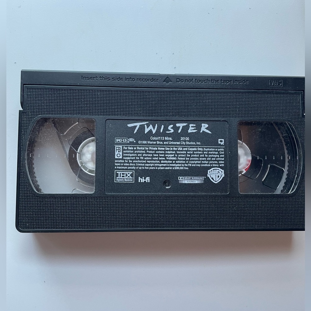 Twister VHS 🎥 🍿